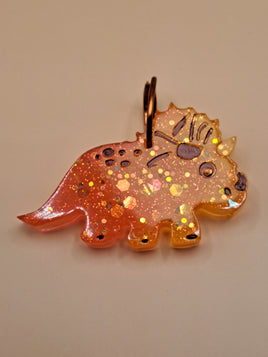 Triceratops Necklace Pendant (Resin)