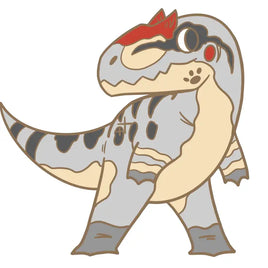 Allosaurus Enamel Lapel Pin (My Lil' Morrison Series)