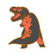 Tyrannosaurus Rex Enamel Lapel Pin (Heck Creek Series)