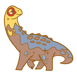 Malawisaurus Enamel Lapel Pin (Sauria Africa Series)