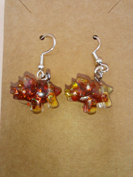 Triceratops Earrings(Resin)