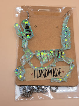 Tyrannosaurus Rex Skeleton Necklace (Resin)