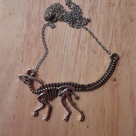 Parasaurolophus Skeleton Necklace